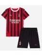 AC Milan Emerson Royal #22 Hjemmedraktsett Barn 2024-25 Korte ermer (+ bukser)